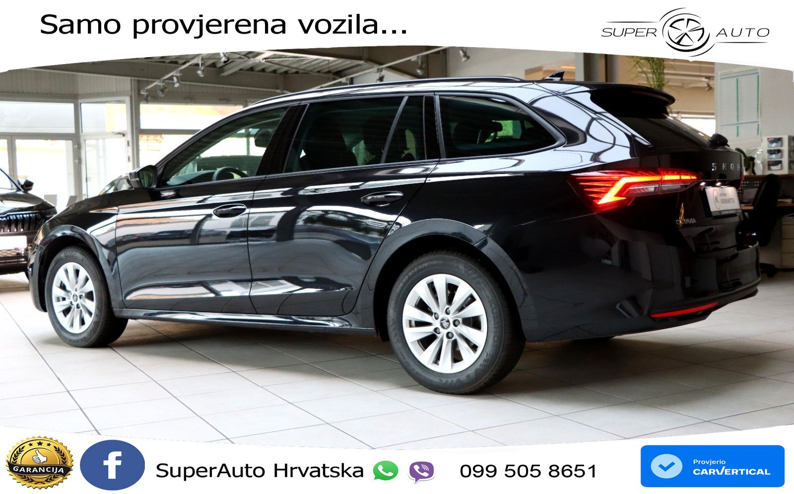 Škoda Octavia Combi 1.5 TSI (150 KS) DSG Selection LED+GR SJED+ACC