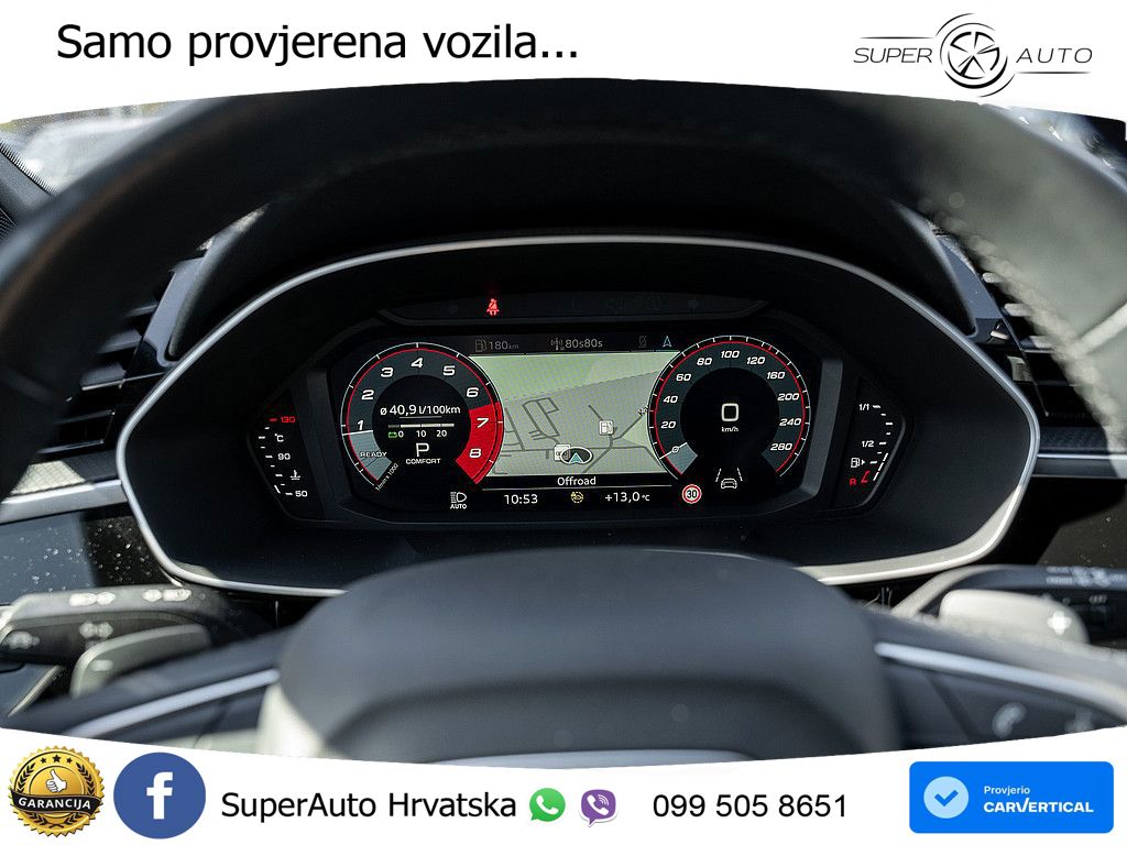 Audi Q3 II Sportback 35 TFSI (150 KS) S tronic S line MATRIX+GR SJED+KAM