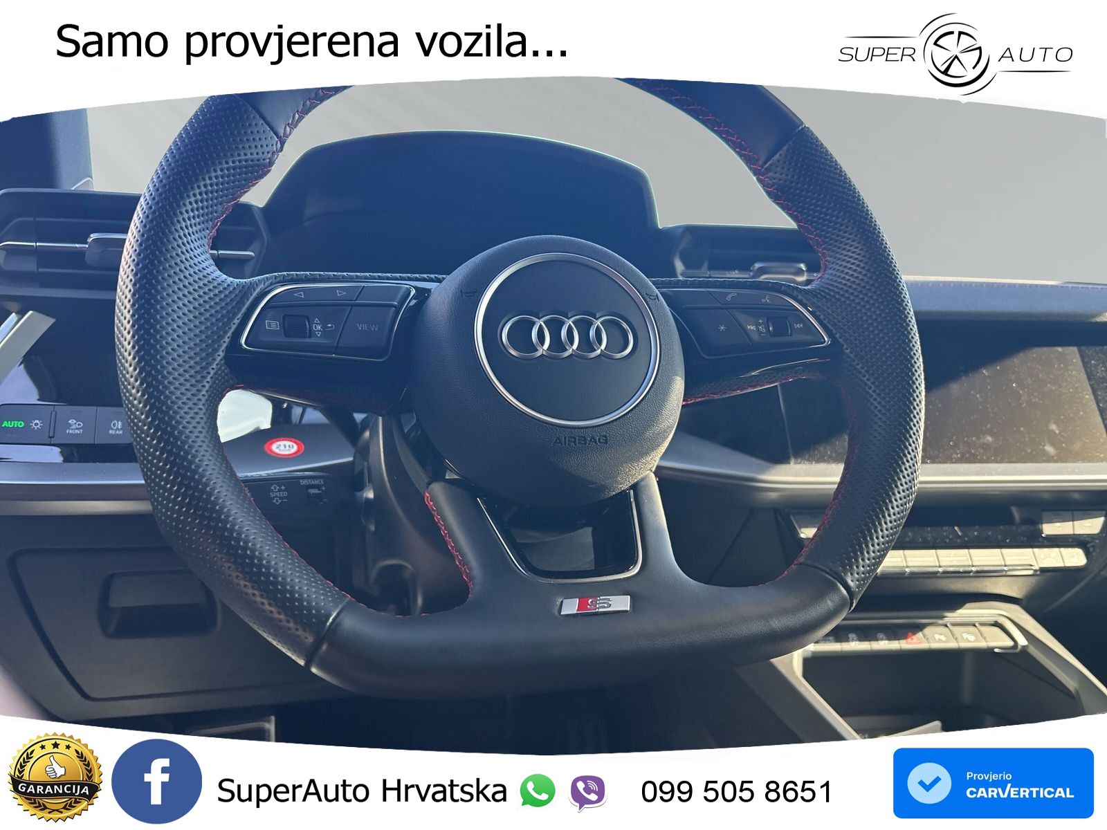 Audi S3 Limuzina 2.0 TFSI (310 KS) quattro S tronic MATRIX+GR SJED+KAM