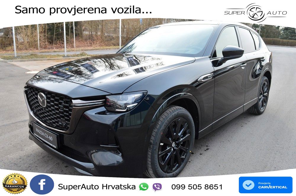 Mazda CX-60 2.5 e-Skyactiv (328 KS) AWD Automatic LED+GR SJED+ACC