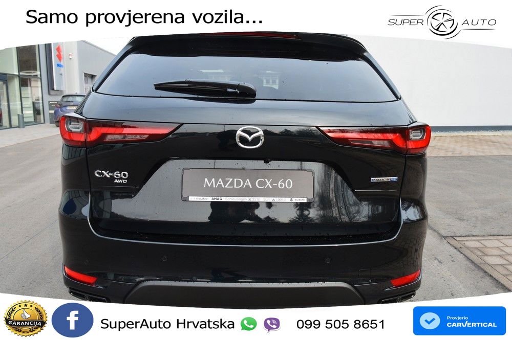 Mazda CX-60 2.5 e-Skyactiv (328 KS) AWD Automatic LED+GR SJED+ACC