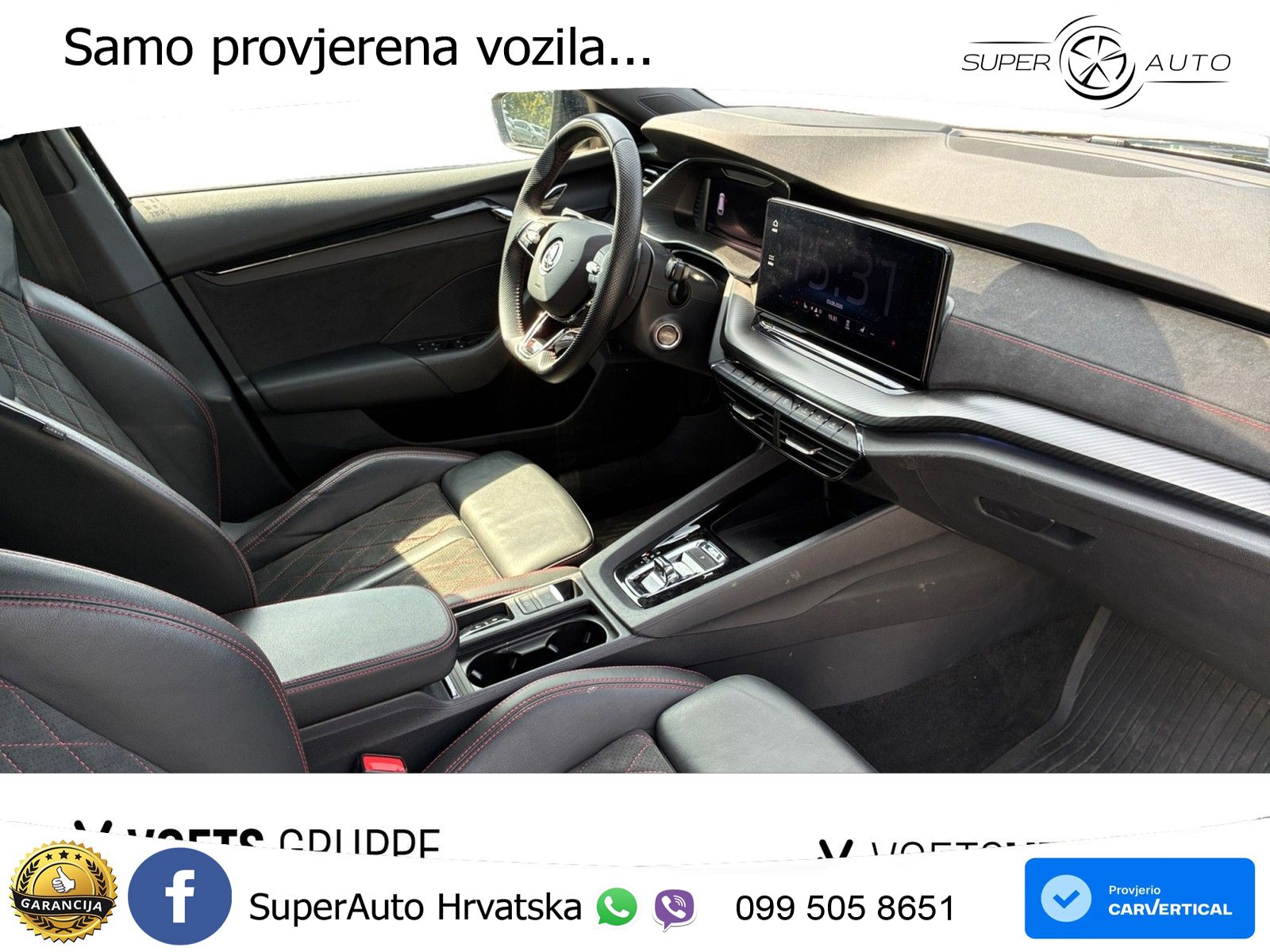 Škoda Octavia Combi RS 2.0 TDI (200 KS) 4x4 DSG MATRIX+GR SJED+KAM