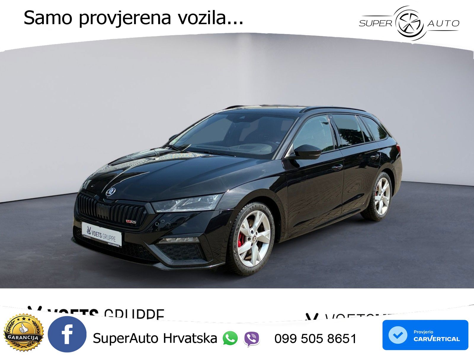 Škoda Octavia Combi RS 2.0 TDI (200 KS) 4x4 DSG MATRIX+GR SJED+KAM