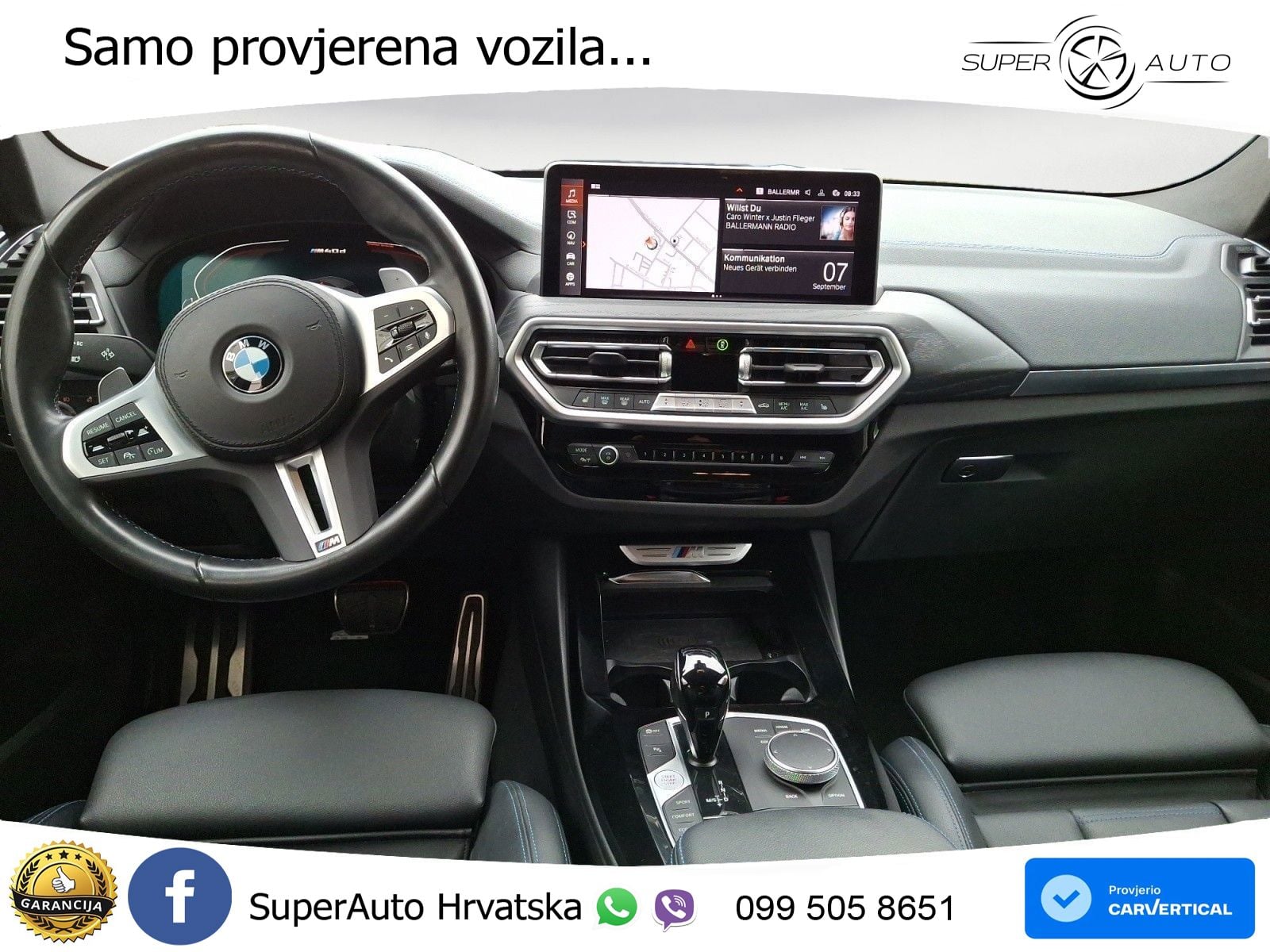 BMW X3 M40d xDrive Steptronic LED+GR SJED+ACC