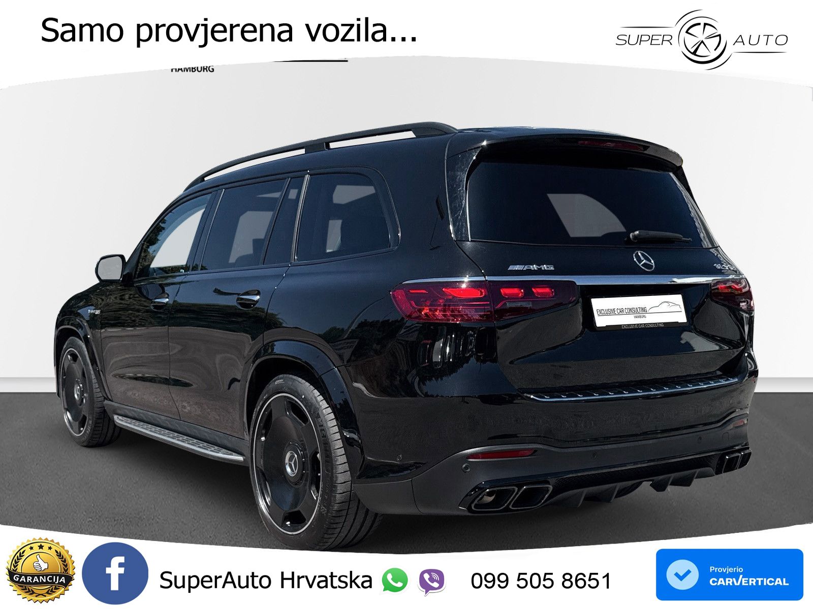 Mercedes-Benz GLS AMG GLS 63 V8 EQ Boost 4MATIC+ AMG SPEEDSHIFT TCT 9G ACC+HEAD+4xGR SJED+360+PANO