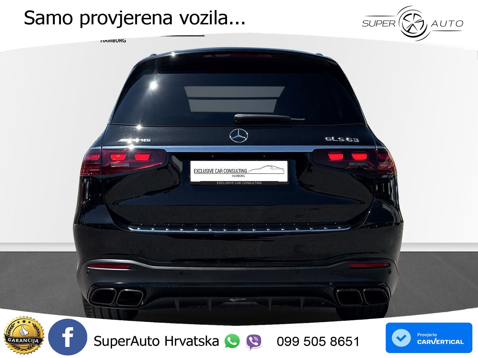 Mercedes-Benz GLS AMG GLS 63 V8 EQ Boost 4MATIC+ AMG SPEEDSHIFT TCT 9G ACC+HEAD+4xGR SJED+360+PANO
