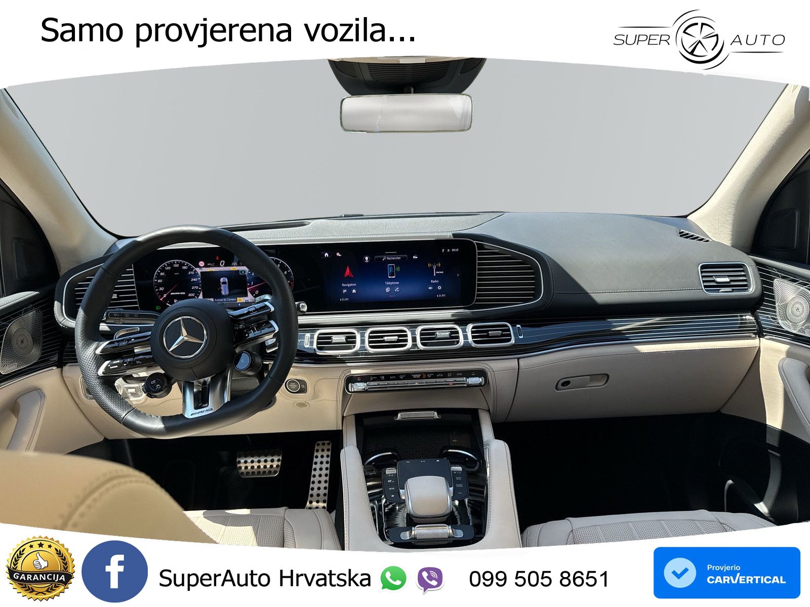 Mercedes-Benz GLS AMG GLS 63 V8 EQ Boost 4MATIC+ AMG SPEEDSHIFT TCT 9G ACC+HEAD+4xGR SJED+360+PANO