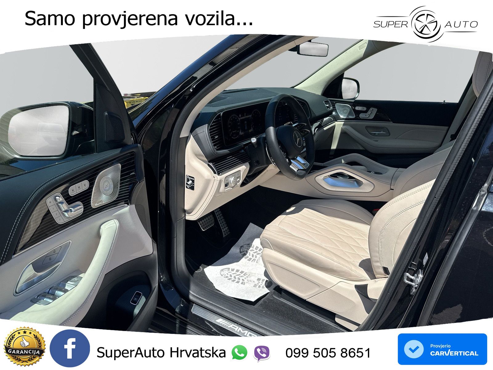 Mercedes-Benz GLS AMG GLS 63 V8 EQ Boost 4MATIC+ AMG SPEEDSHIFT TCT 9G ACC+HEAD+4xGR SJED+360+PANO
