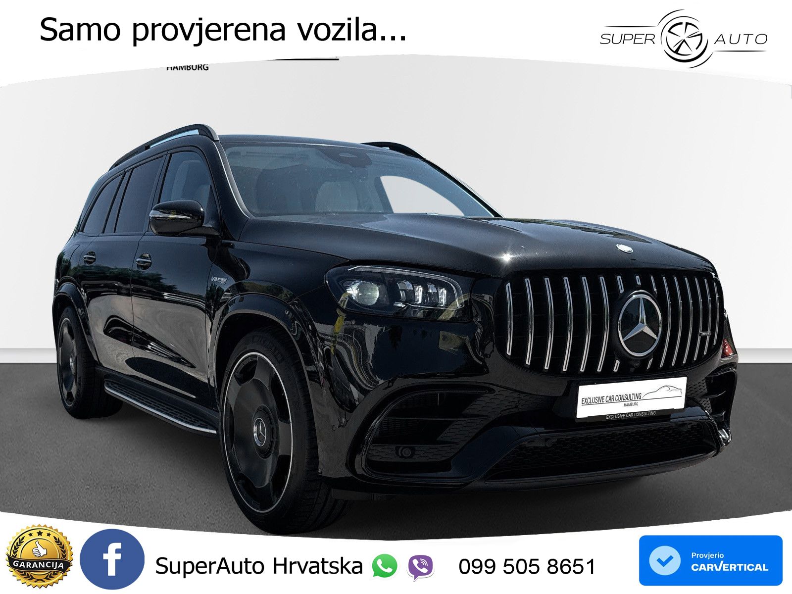 Mercedes-Benz GLS AMG GLS 63 V8 EQ Boost 4MATIC+ AMG SPEEDSHIFT TCT 9G ACC+HEAD+4xGR SJED+360+PANO
