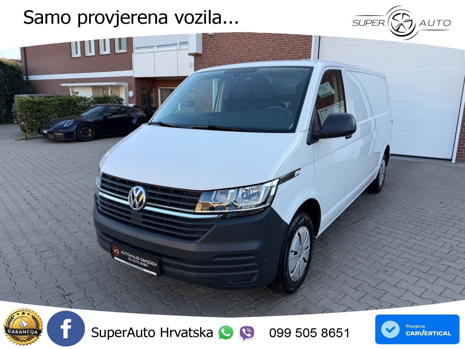 Volkswagen T6.1 Transporter Kasten 2.0 TDI Lang 110 KS