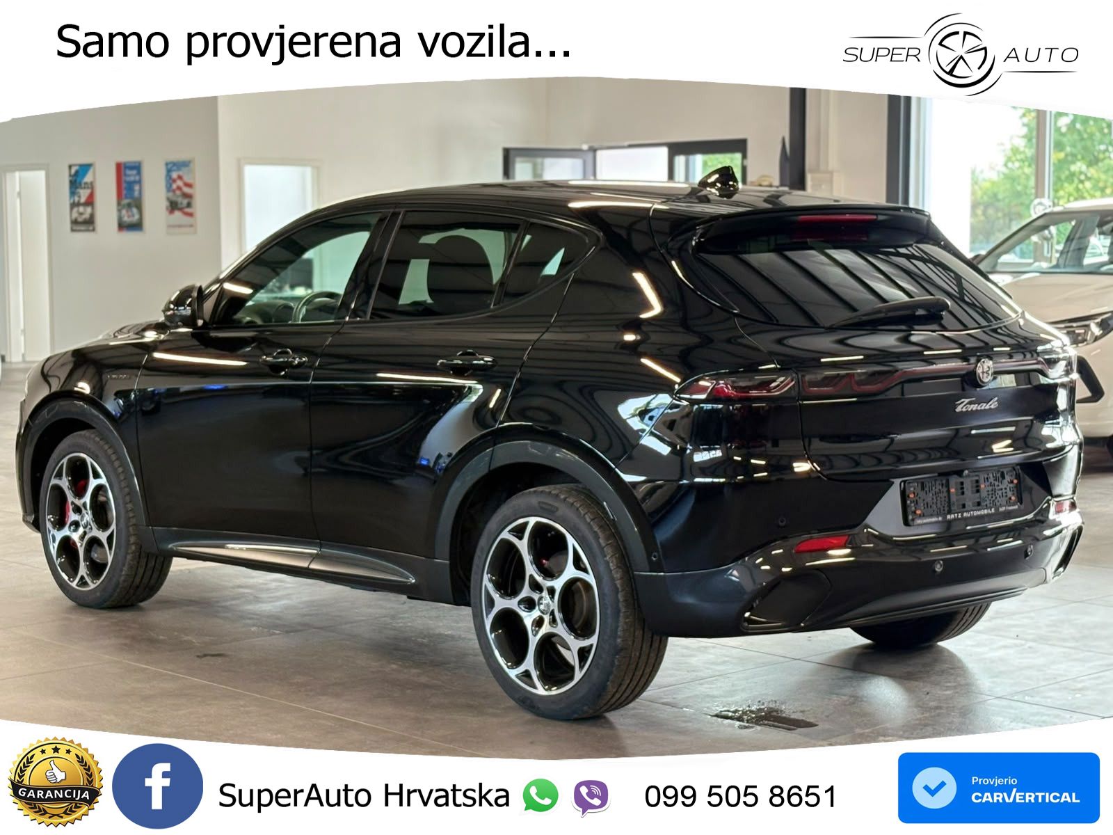 Alfa Romeo Tonale 1.5 VGT (160 KS) 48V-Hybrid TCT LED+GR SJED+ACC