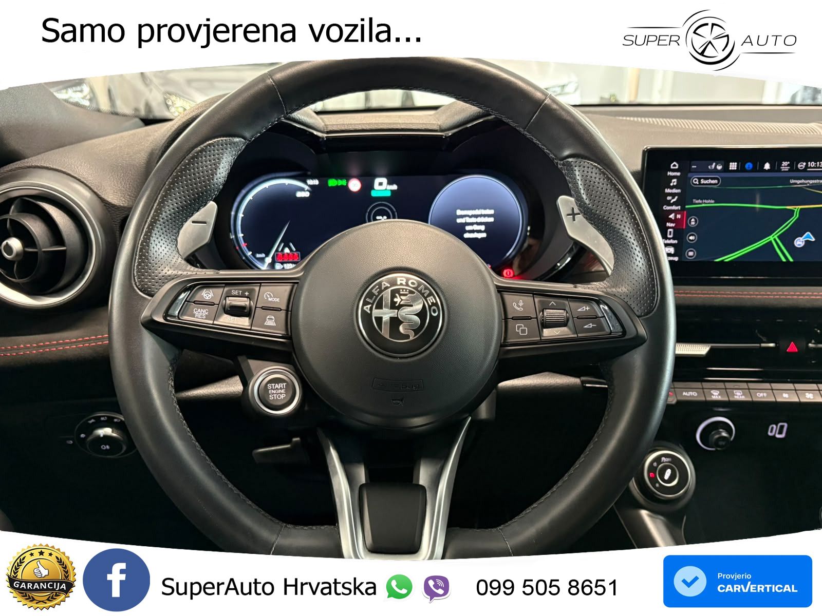 Alfa Romeo Tonale 1.5 VGT (160 KS) 48V-Hybrid TCT LED+GR SJED+ACC