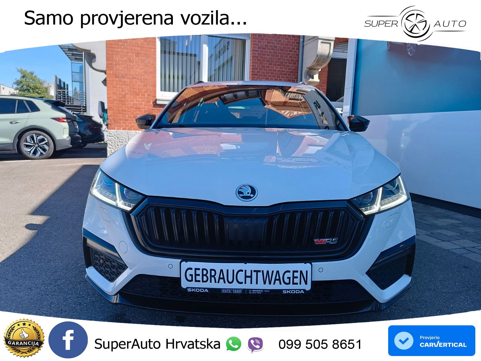 Škoda Octavia Combi RS 2.0 TDI (200 KS) DSG LED+GR SJED+ACC