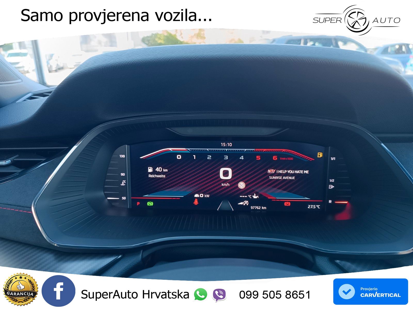 Škoda Octavia Combi RS 2.0 TDI (200 KS) DSG LED+GR SJED+ACC