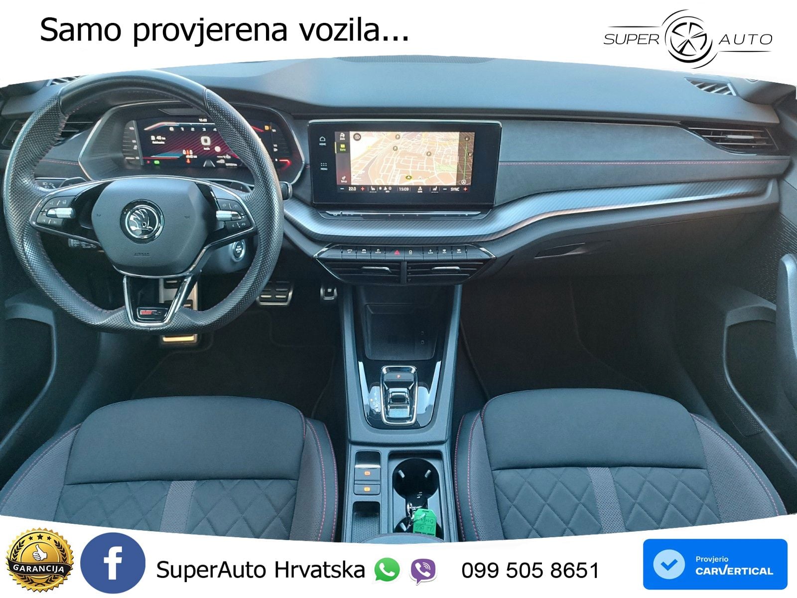 Škoda Octavia Combi RS 2.0 TDI (200 KS) DSG LED+GR SJED+ACC