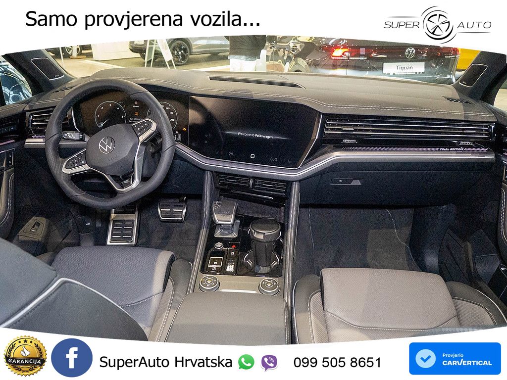 Volkswagen Touareg 3.0 V6 TDI (286 KS) 4MOTION Tiptronic ZRAČNI+ACC+GR SJED+KAM+PANO