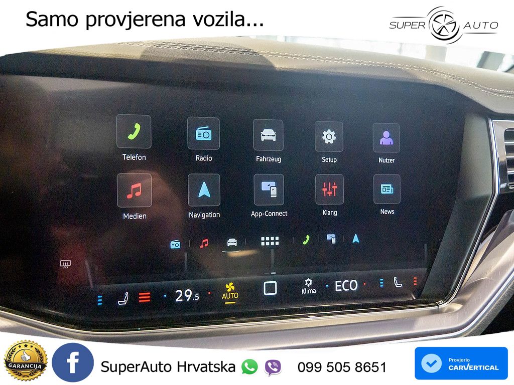 Volkswagen Touareg 3.0 V6 TDI (286 KS) 4MOTION Tiptronic ZRAČNI+ACC+GR SJED+KAM+PANO