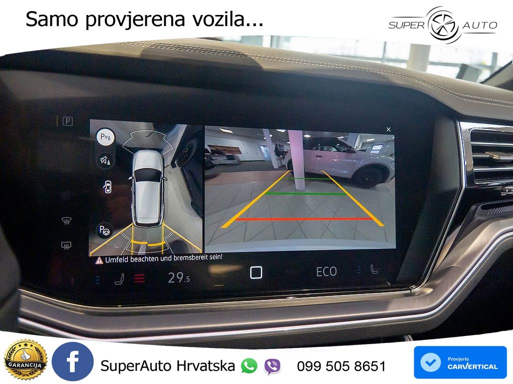 Volkswagen Touareg 3.0 V6 TDI (286 KS) 4MOTION Tiptronic ZRAČNI+ACC+GR SJED+KAM+PANO