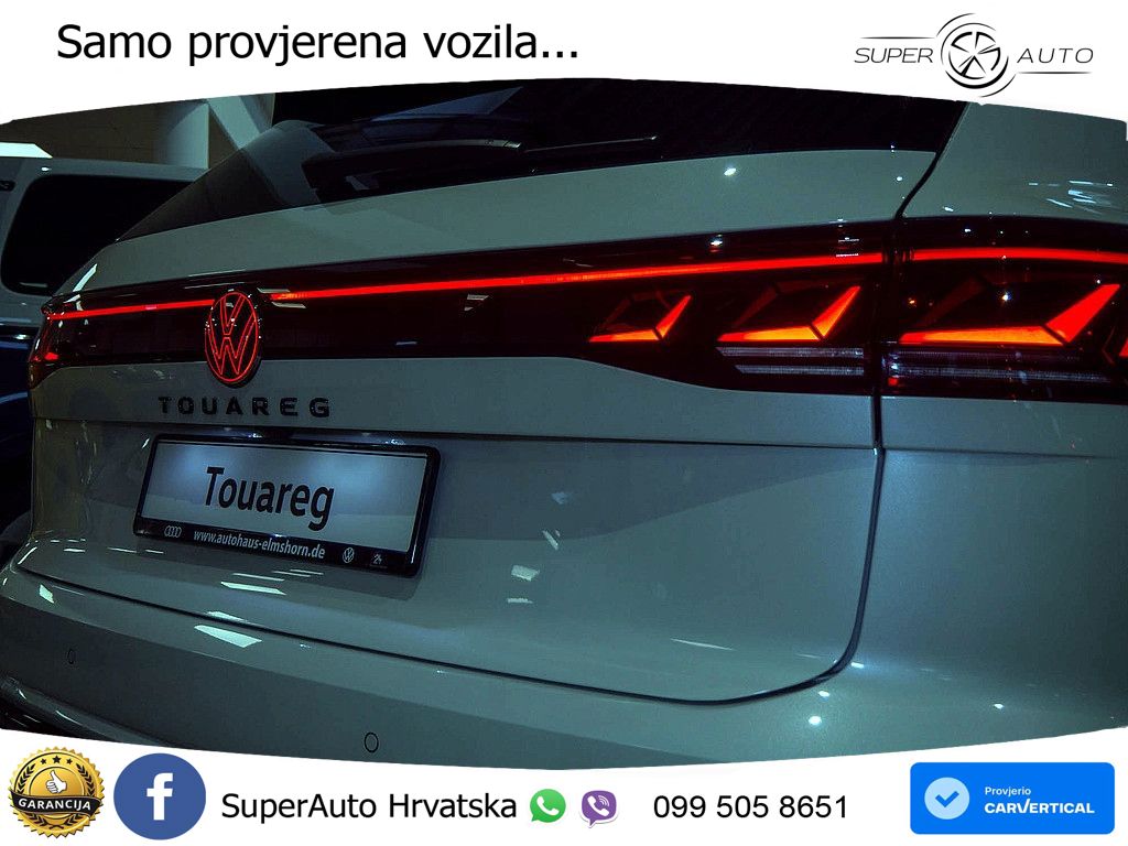 Volkswagen Touareg 3.0 V6 TDI (286 KS) 4MOTION Tiptronic ZRAČNI+ACC+GR SJED+KAM+PANO