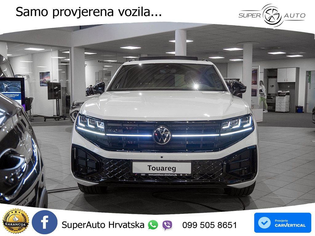 Volkswagen Touareg 3.0 V6 TDI (286 KS) 4MOTION Tiptronic ZRAČNI+ACC+GR SJED+KAM+PANO