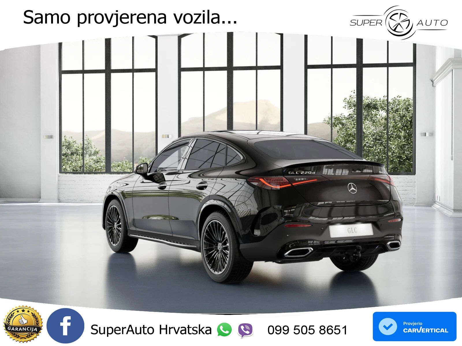 Mercedes GLC Coupe 220d (197 KS) 4MATIC 9G-TRONIC AMG ACC+GR SJED+360+PANO