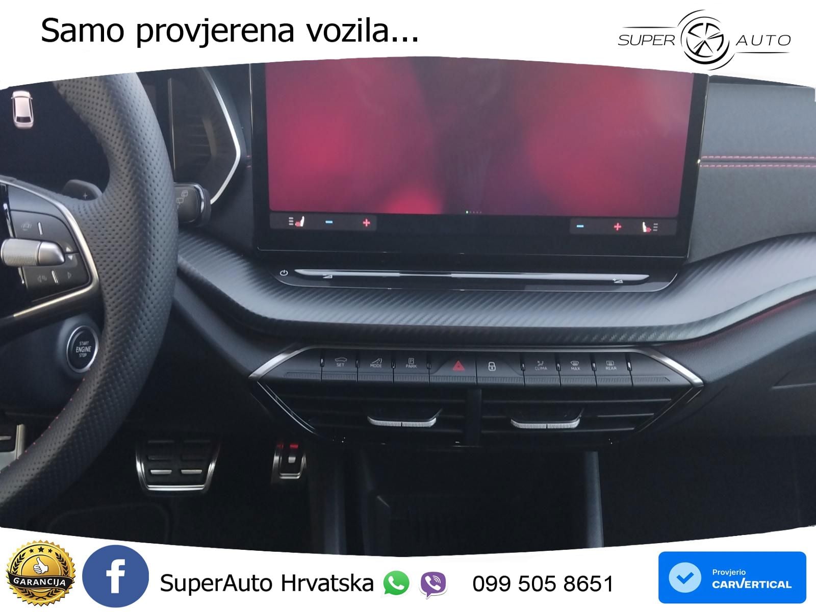 Škoda Octavia Combi RS 2.0 TSI (265 KS) DSG LED+GR SJED+ACC