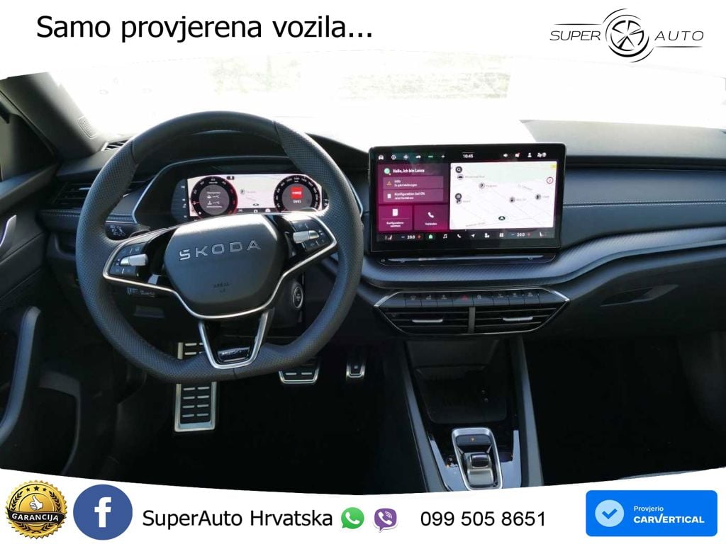 Škoda Octavia Combi 2.0 TDI (150 KS) DSG SportLine MATRIX+GR SJED+KAM