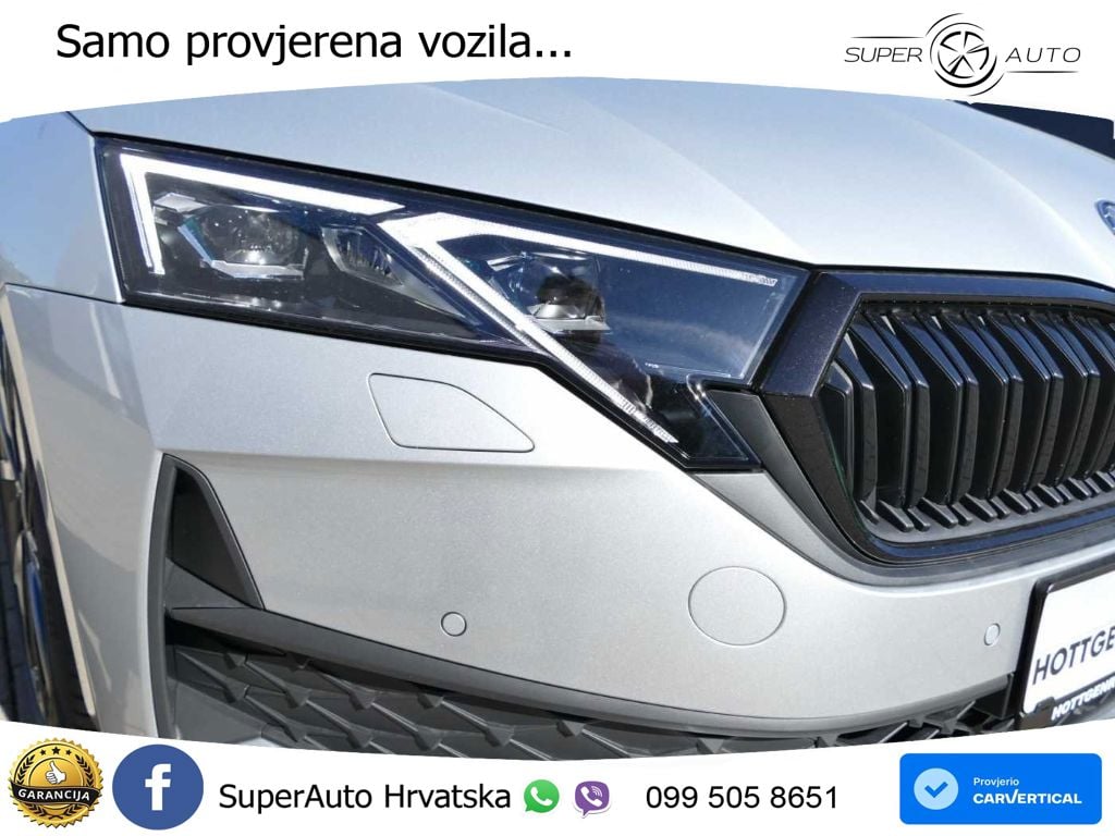 Škoda Octavia Combi 2.0 TDI (150 KS) DSG SportLine MATRIX+GR SJED+KAM