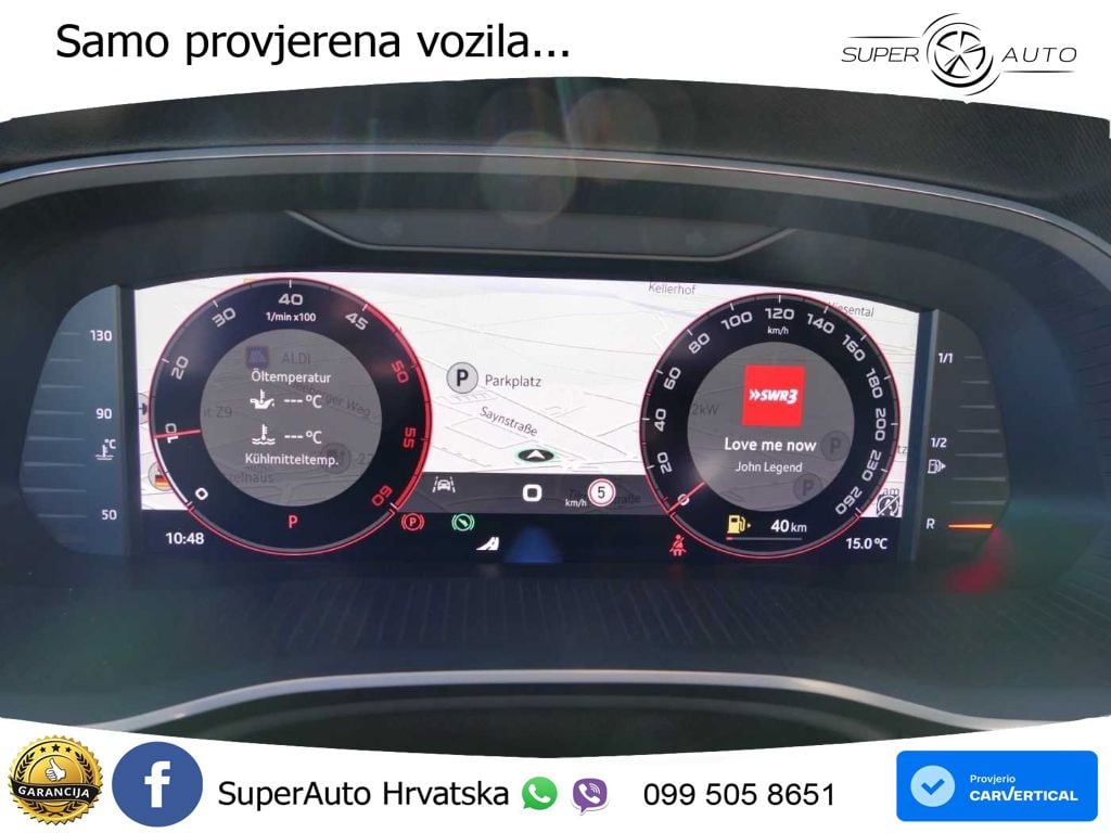 Škoda Octavia Combi 2.0 TDI (150 KS) DSG SportLine MATRIX+GR SJED+KAM