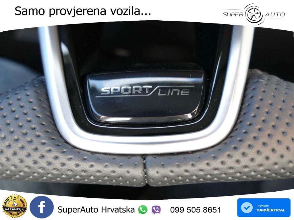 Škoda Octavia Combi 2.0 TDI (150 KS) DSG SportLine MATRIX+GR SJED+KAM