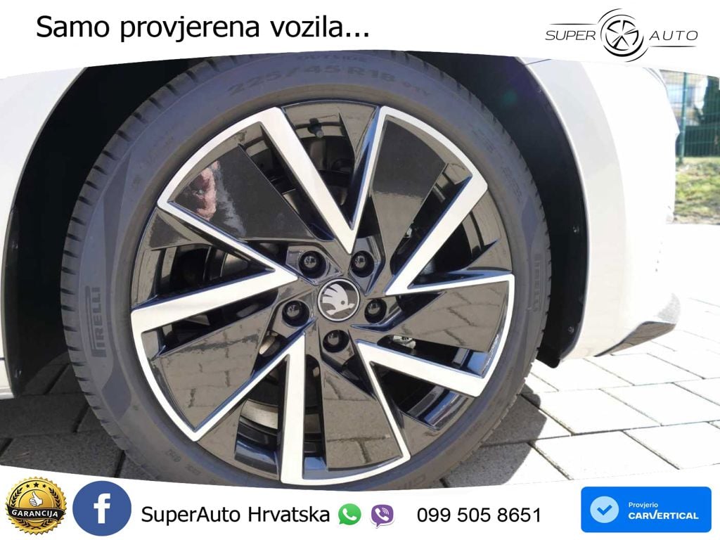 Škoda Octavia Combi 2.0 TDI (150 KS) DSG SportLine MATRIX+GR SJED+KAM