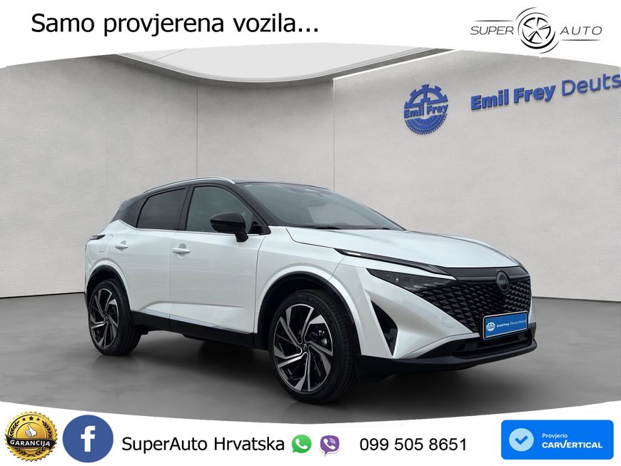 Nissan Qashqai 1.3 DIG-T (158 KS) Xtronic Tekna LED+GR SJED+ACC