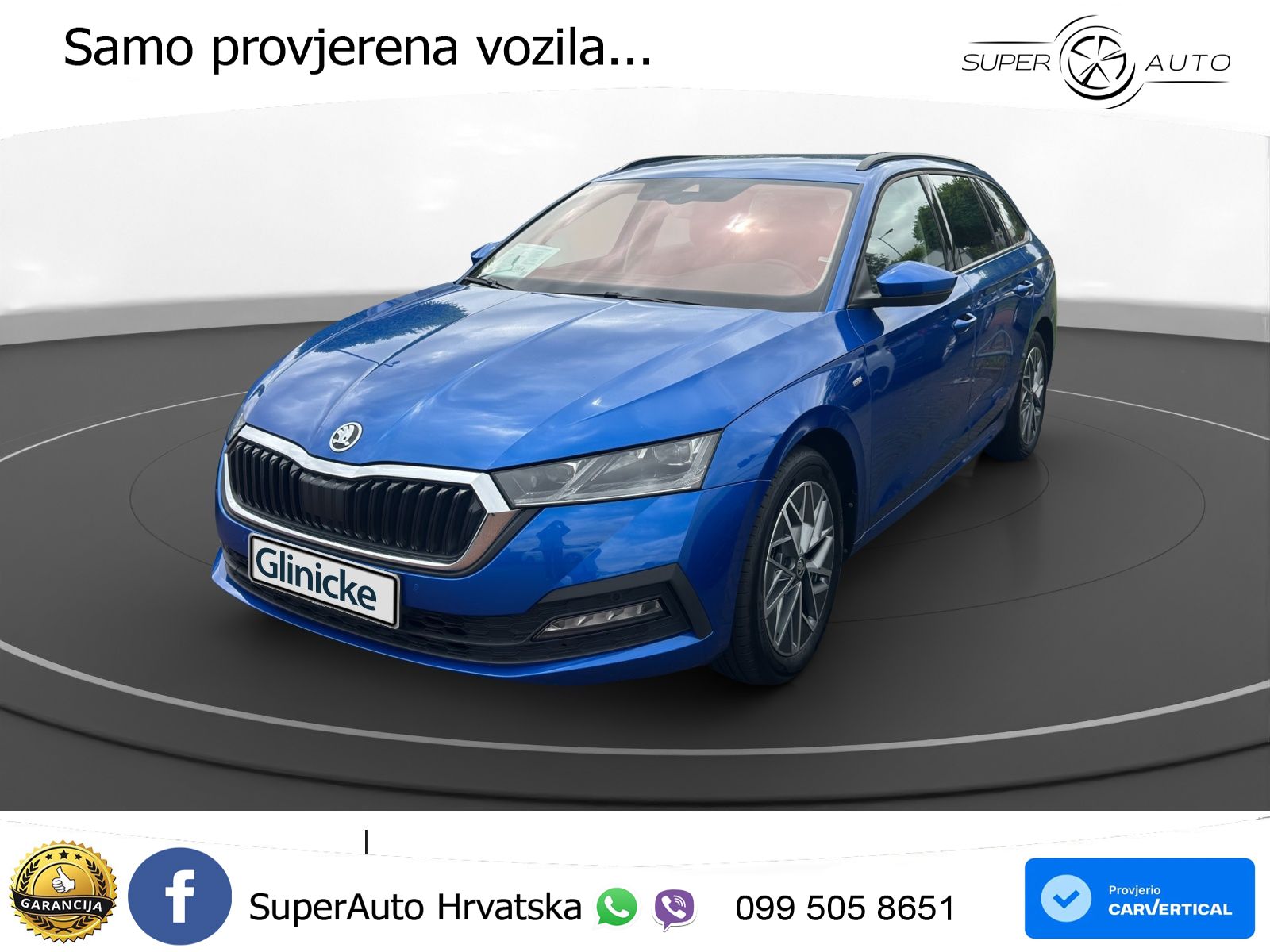 Škoda Octavia Combi 2.0 TDI (150 KS) DSG LED+ACC