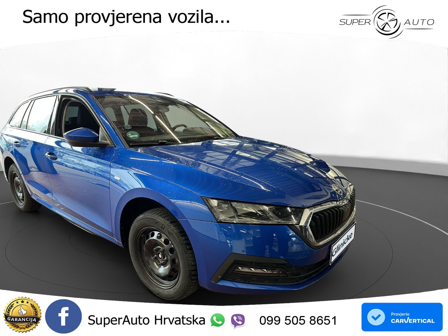 Škoda Octavia Combi 2.0 TDI (150 KS) DSG LED+ACC
