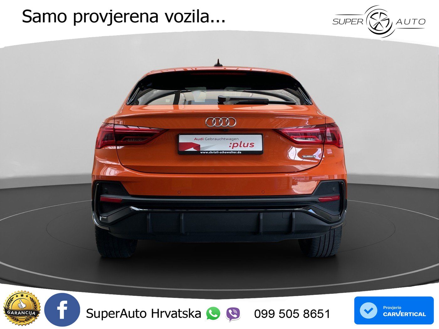 Audi Q3 II Sportback 40 TFSI (190 KS) quattro S tronic S line MATRIX+GR SJED+KAM
