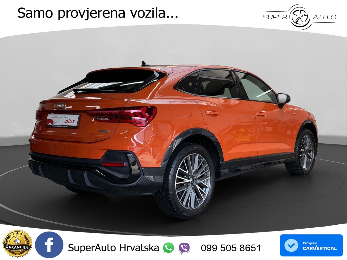 Audi Q3 II Sportback 40 TFSI (190 KS) quattro S tronic S line MATRIX+GR SJED+KAM