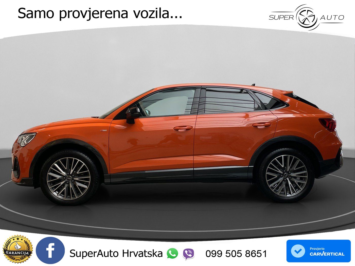 Audi Q3 II Sportback 40 TFSI (190 KS) quattro S tronic S line MATRIX+GR SJED+KAM