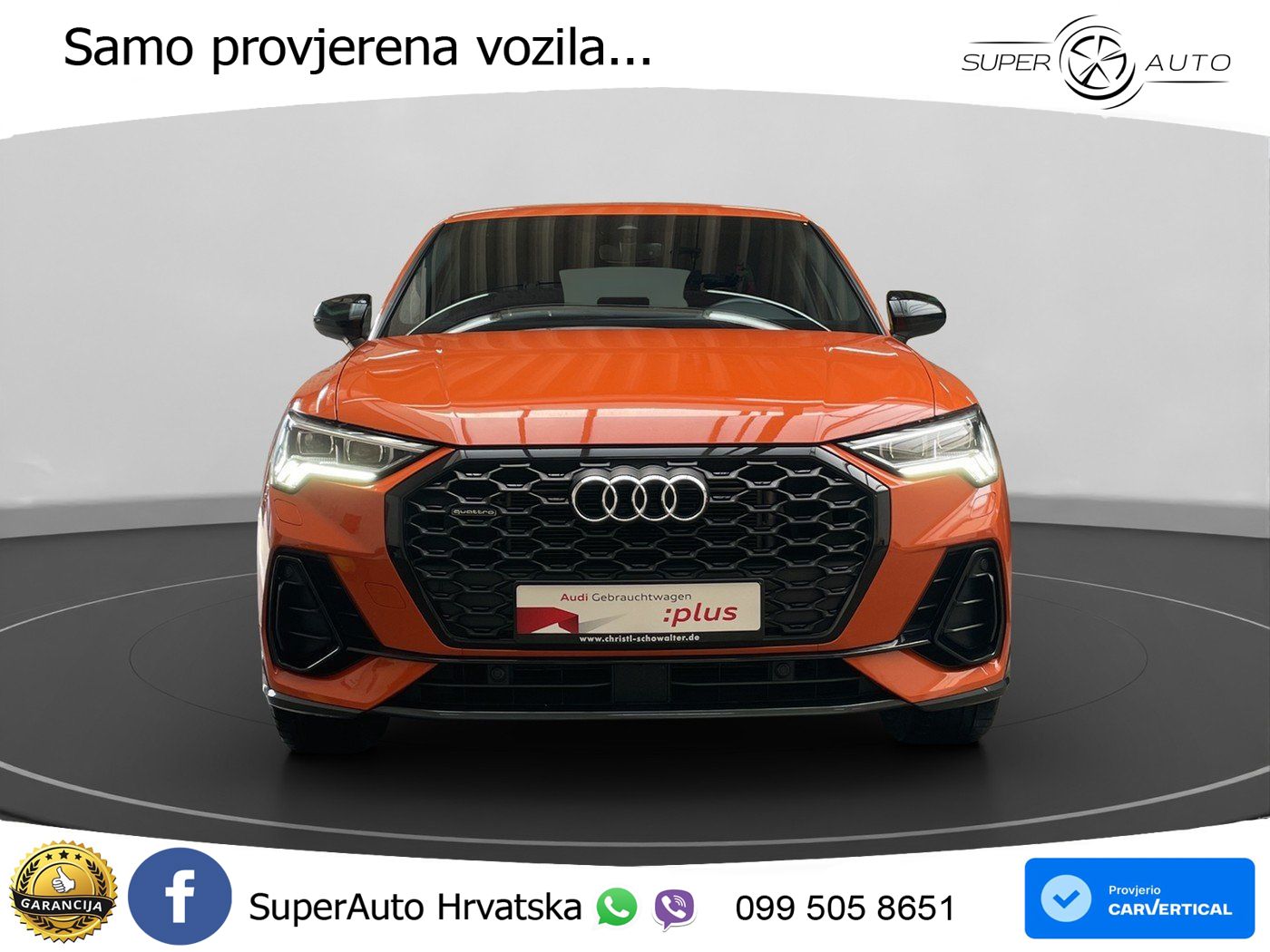 Audi Q3 II Sportback 40 TFSI (190 KS) quattro S tronic S line MATRIX+GR SJED+KAM