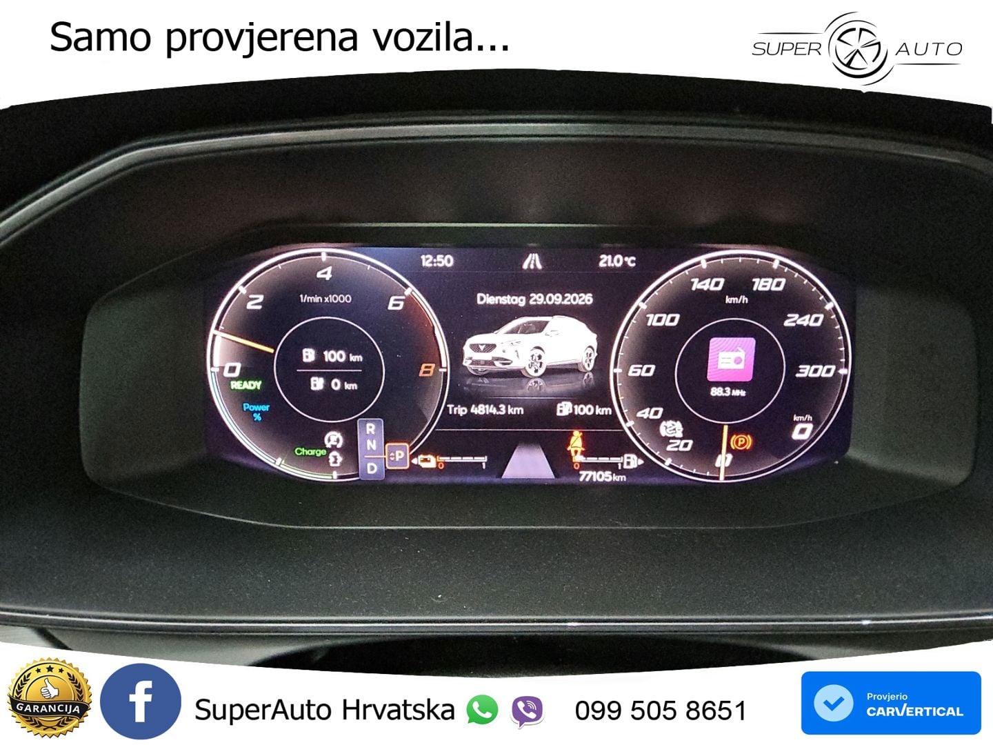 Cupra Formentor 1.4 TSI (204 KS) e-Hybrid DSG LED+GR SJED+ACC
