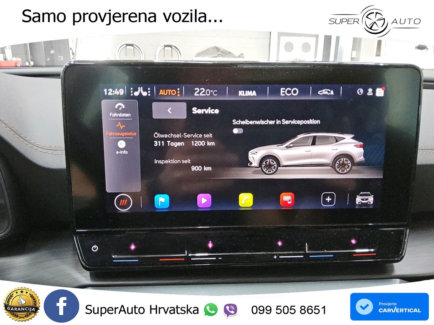 Cupra Formentor 1.4 TSI (204 KS) e-Hybrid DSG LED+GR SJED+ACC