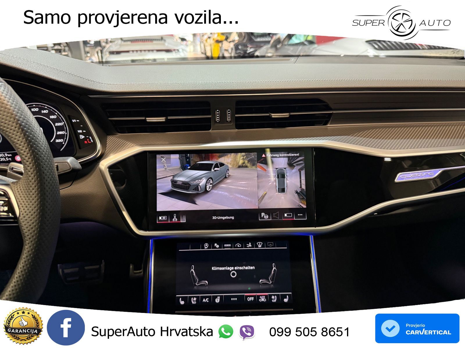Audi RS7 4.0 TFSI V8 (600 KS) quattro tiptronic LED+GR SJED+ACC