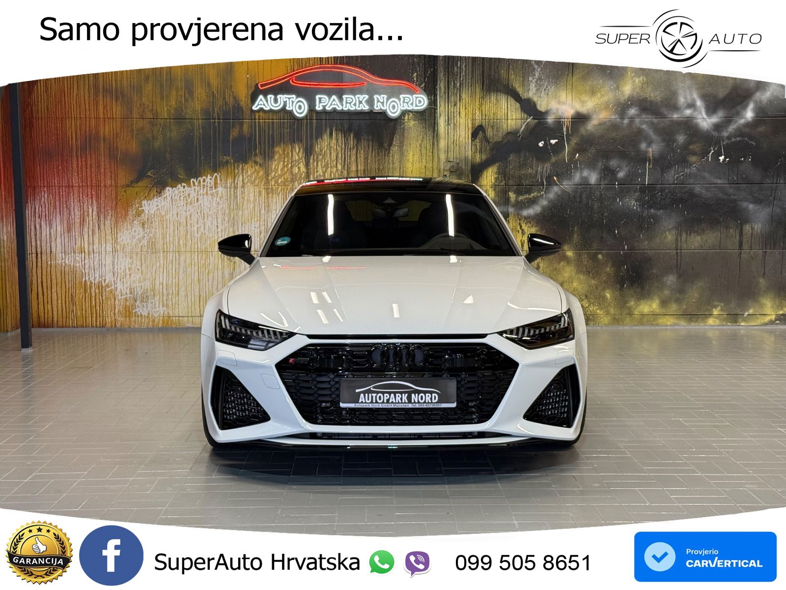 Audi RS7 4.0 TFSI V8 (600 KS) quattro tiptronic LED+GR SJED+ACC