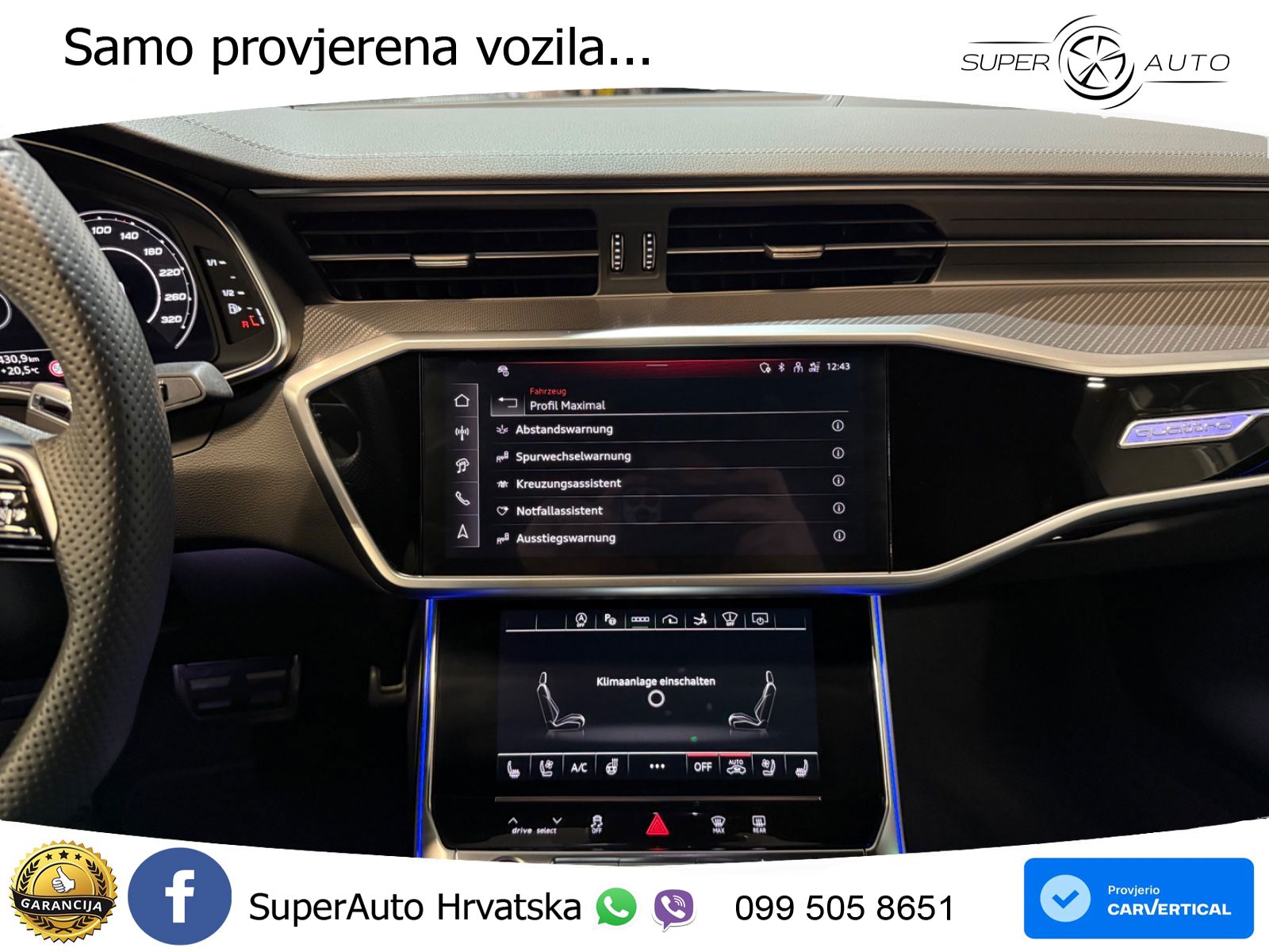 Audi RS7 4.0 TFSI V8 (600 KS) quattro tiptronic LED+GR SJED+ACC