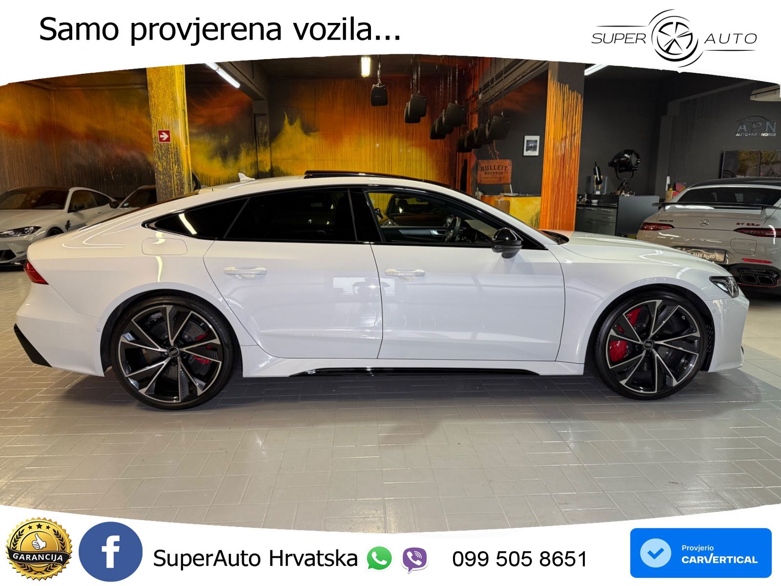 Audi RS7 4.0 TFSI V8 (600 KS) quattro tiptronic LED+GR SJED+ACC