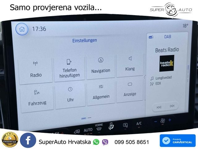 Ford Transit 350 L3 H2 AHK2,5t Klima ACC Trend 131 KS