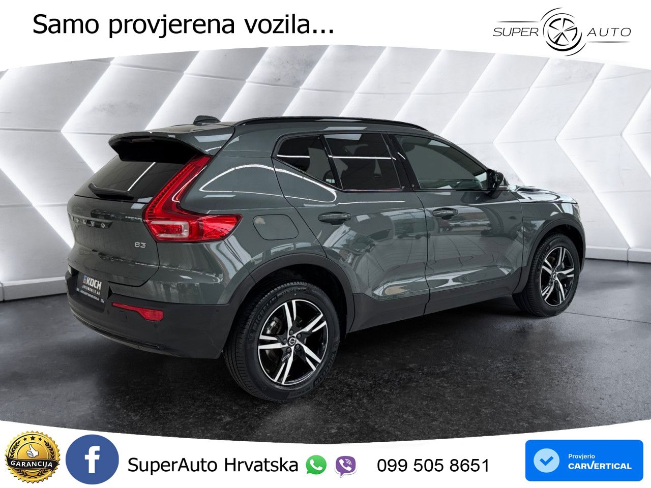 Volvo XC40 2.0 B3 163 KS Automatic LED+GR SJED+ACC