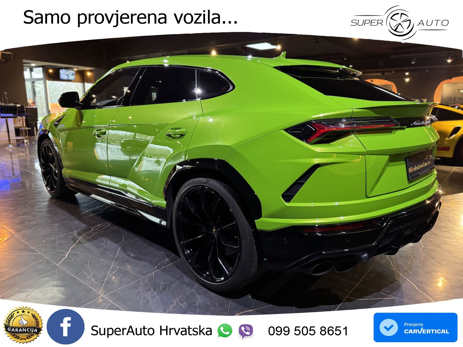 Lamborghini Urus 4.0 V8 (650 KS) 4WD Automatic LED+GR SJED+ACC