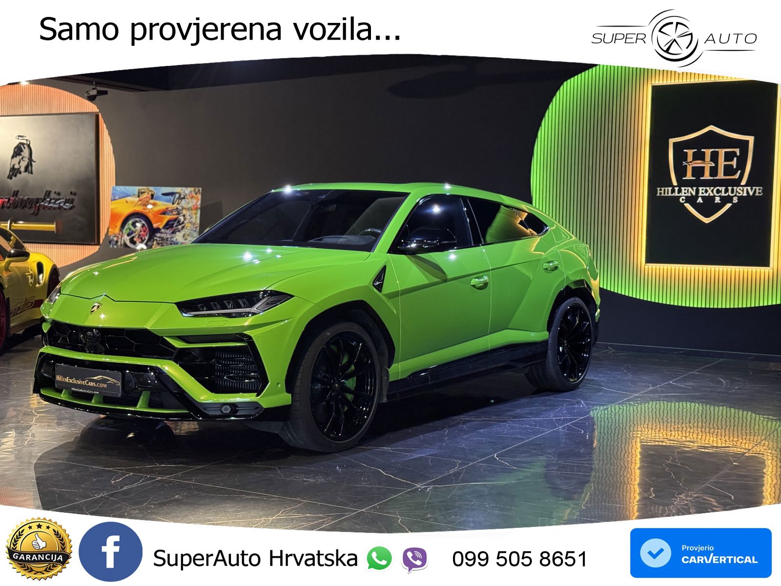 Lamborghini Urus 4.0 V8 (650 KS) 4WD Automatic LED+GR SJED+ACC