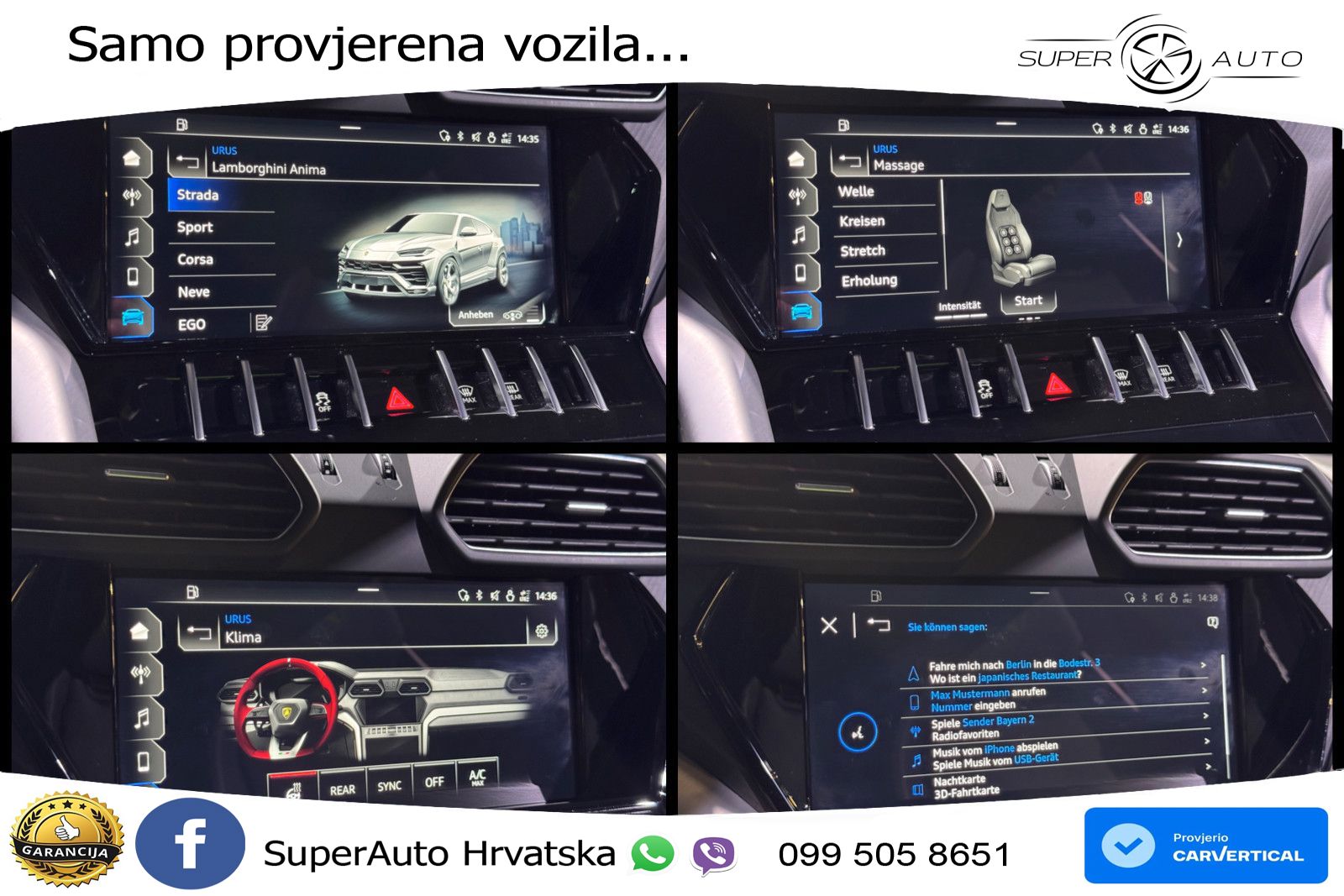 Lamborghini Urus 4.0 V8 (650 KS) 4WD Automatic LED+GR SJED+ACC