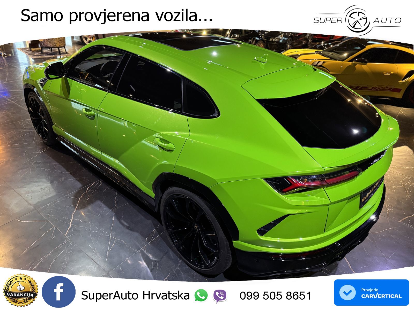 Lamborghini Urus 4.0 V8 (650 KS) 4WD Automatic LED+GR SJED+ACC